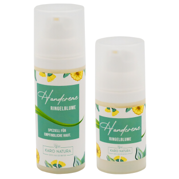 Ringelblumen Handcreme für sensible Haut ohne Silikone und PEGs - MT Naturprodukte